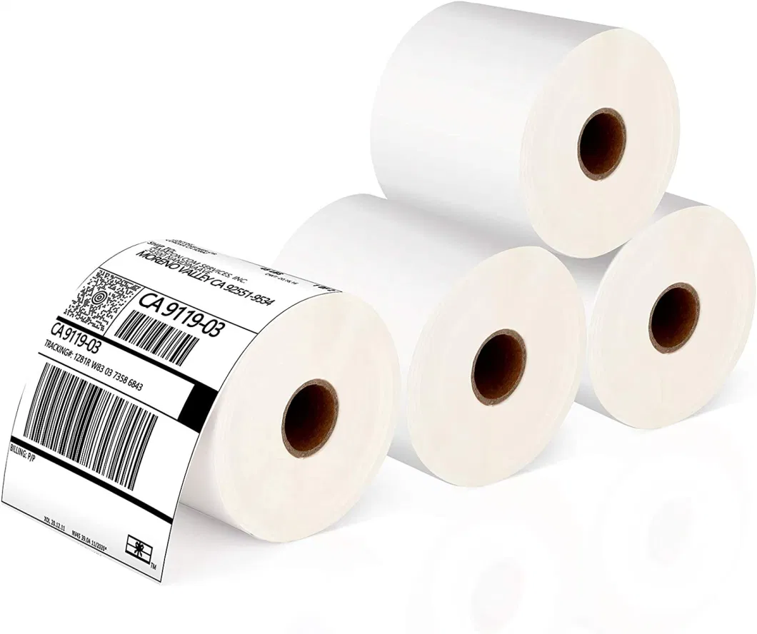 Nhãn nhiệt Nhãn vận chuyển nhiệt sinh thái Cuộn Jumbo 70GSM 75GSM 2