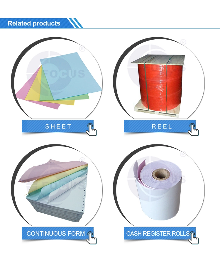 Ti&ecirc;u điểm Nh&atilde;n hiệu Giấy Carbonless NCR H&igrave;nh ảnh M&agrave;u xanh / Đen Giấy Carbonless 5