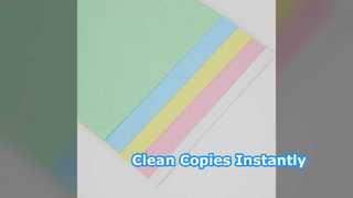 Giấy NCR: Làm sạch các bản sao không chứa carbon ngay lập tức