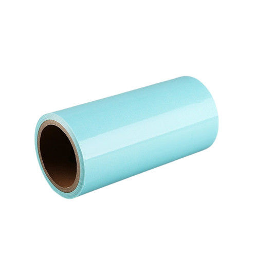 Blue Yellow 60gsm Glassine Single Sided Silicone Release Paper Packaging Roll 120gsm