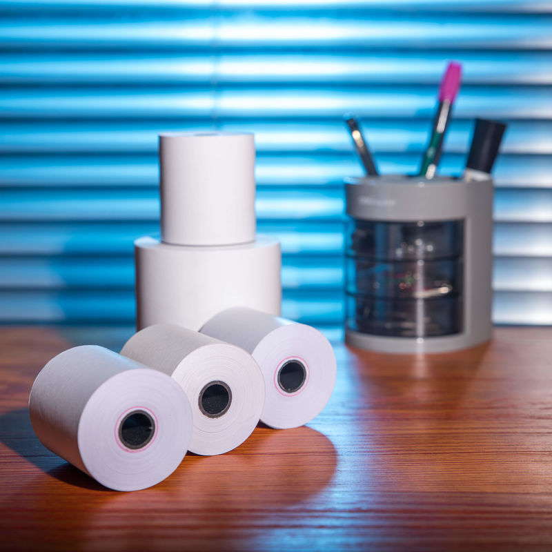 High-quality BPA-Free Thermal Paper Roll for POS Receipts – 5+ Year Image Life