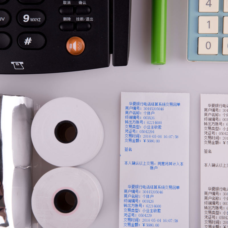 BPA-Free Thermal Paper Roll for POS – Virgin Wood Pulp, High Smoothness & Long Image Retention – Export Quality from China
