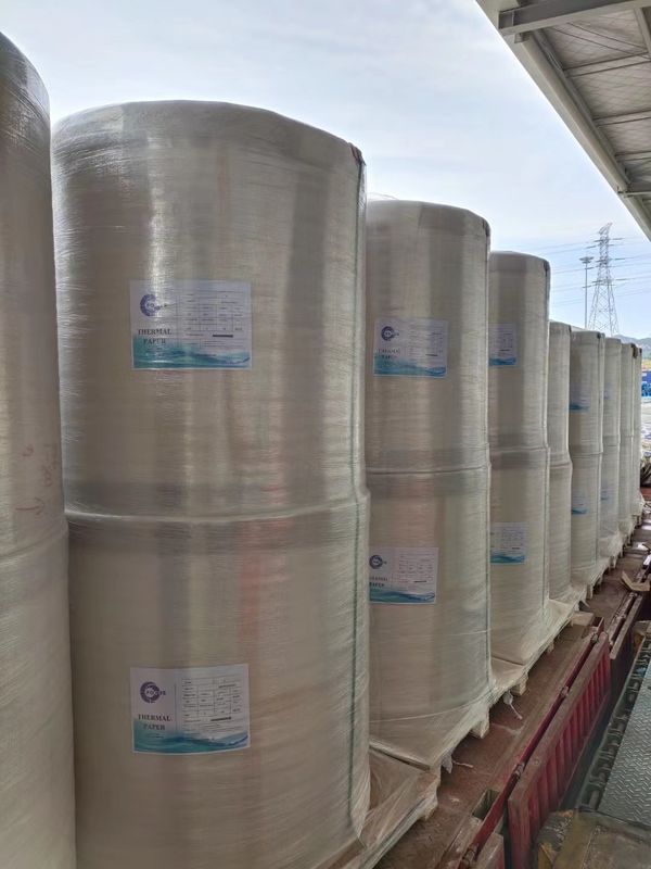 Focus Brand 100% Virgin Wood Pulp Thermal Paper Jumbo Roll Width 762-1270mm