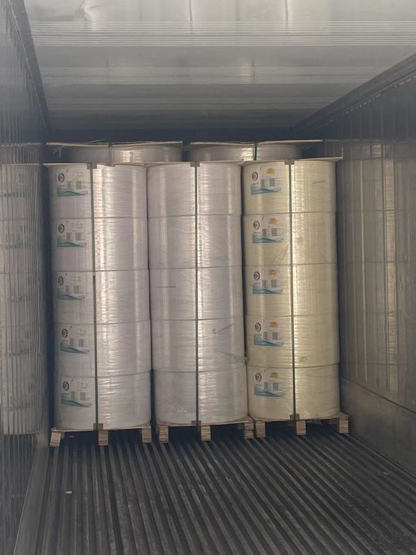 NCR Carbonless Paper Roll Reel Grade A Blue Black Image