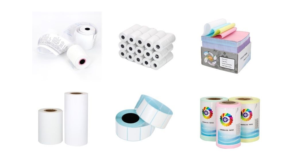FOCUS Thermal Register Rolls Thermal Receipt Paper Oil Proof Customized