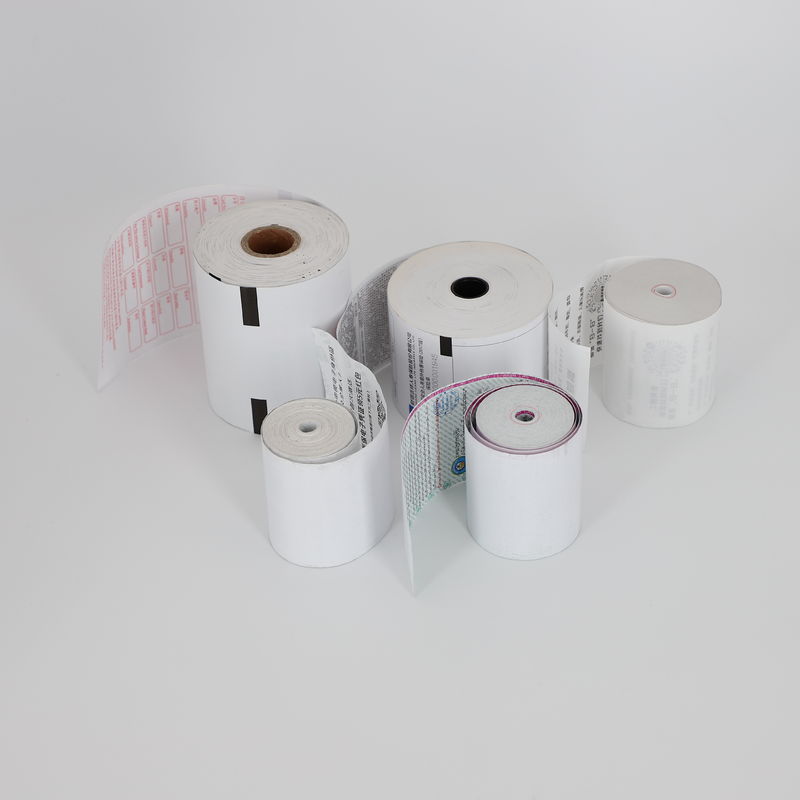 100% Virgin Wood Pulp A Grade GOOD Whiteness 12000m Length Thermal Paper JUMBO Roll For Cash Register
