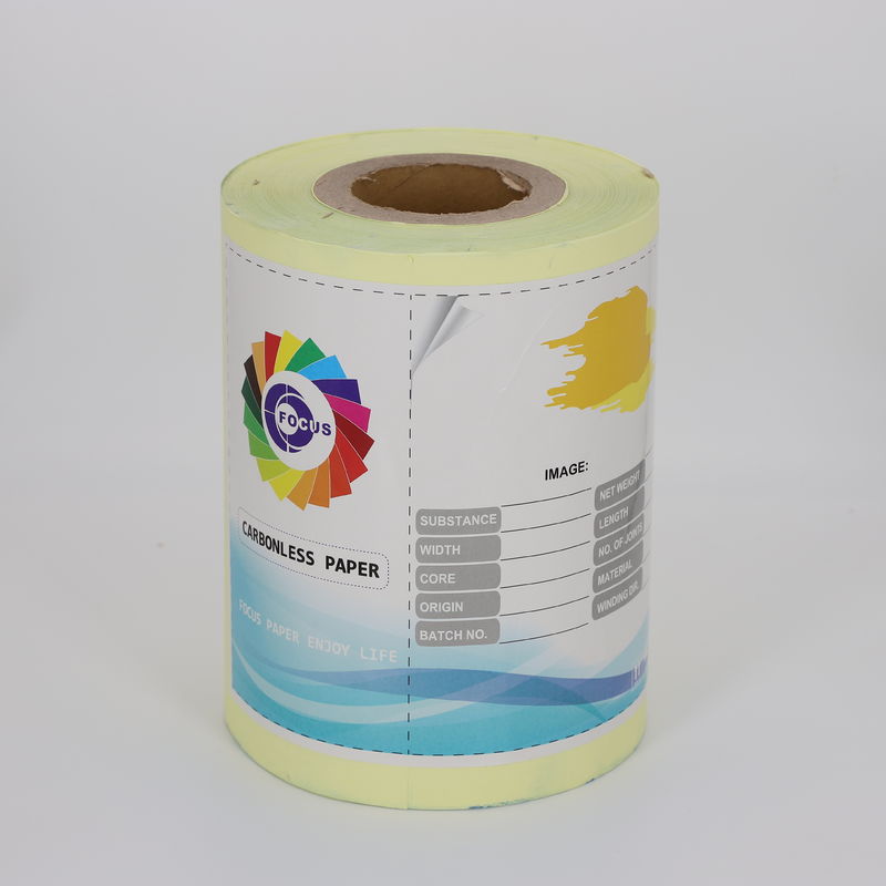 Premium 100% Virgin Wood Pulp NCR Paper with High Ink Absorption and Micro-Perforated Edges for Invoices & Receipts