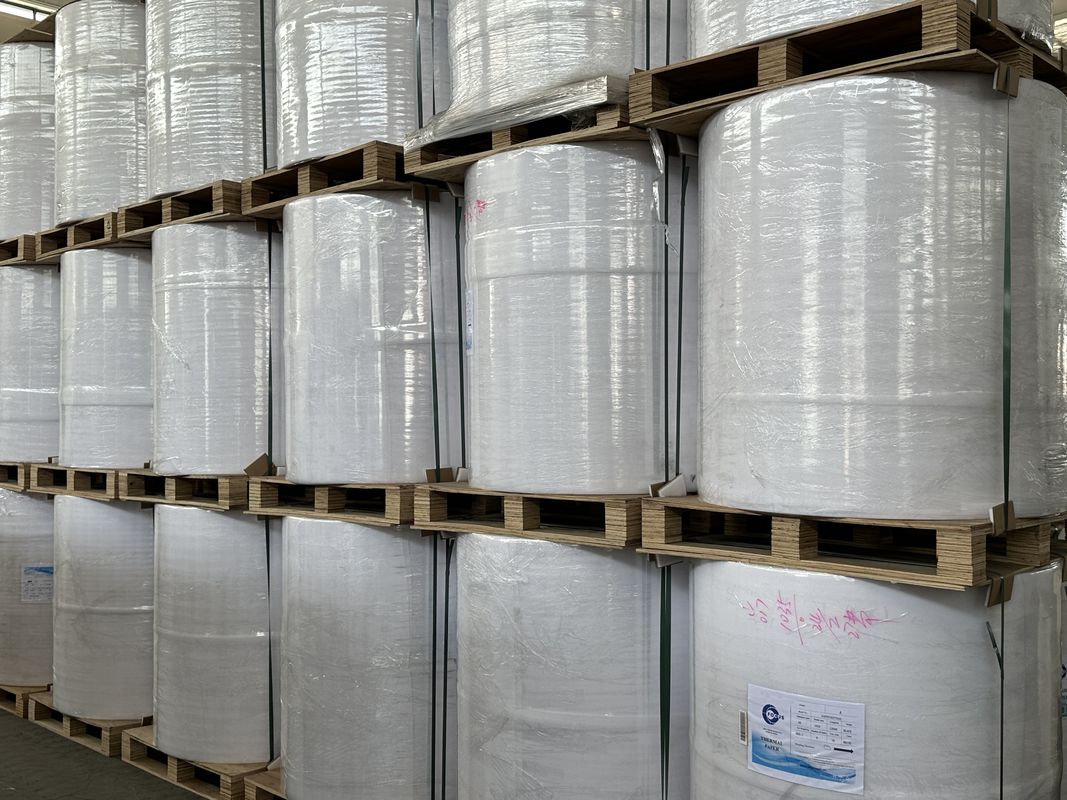 70GSM 80GSM white Thermal Card Machine Rolls 1035mm Jumbo 2 Ply Thermal Till Rolls Receipt Paper