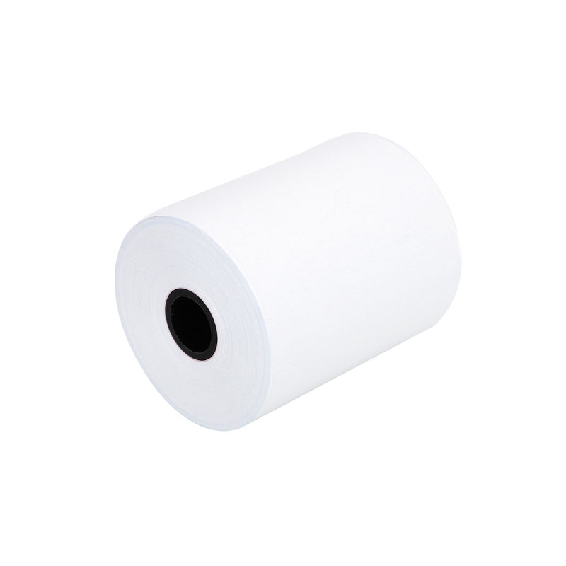 Premium 55gsm BPA Free Jumbo Thermal Paper Roll with 15-Year Long-Life Black Image