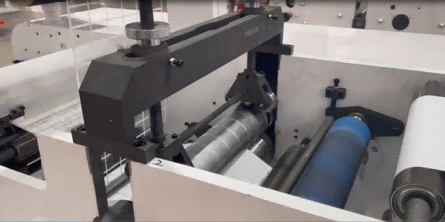 FOCUS Brand Label Die Cutting and Slitting Machine Durable Working Life for Self-Adhesive Labels