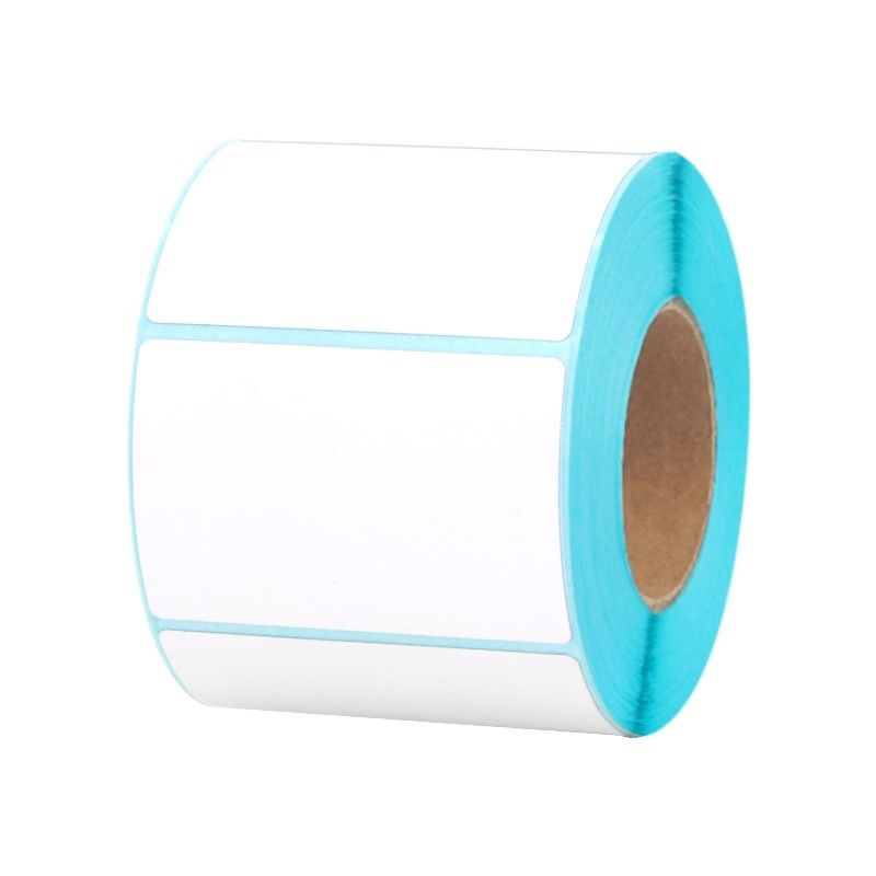 100 Virgin Wood Pulp ATM POS Thermal Barcode 80mm Sticker Roll Sticky Thermal Paper