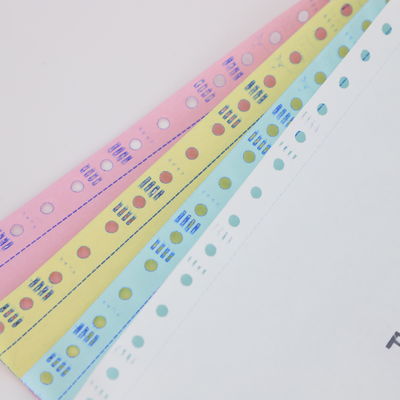 100% Bột gỗ Màu xanh Sách hóa đơn hình ảnh Giấy sao chép không carbon