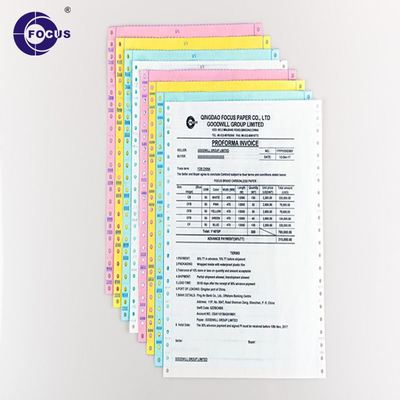 Bảng giấy NCR không axit 100% bột gỗ nguyên chất hoàn hảo cho sản xuất khuôn
