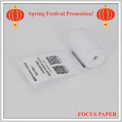 Single Layer Thermal Label Paper Roll for Retail Logistics and Healthcare